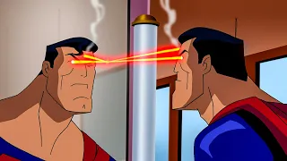 Супермен прожигает свой мозг, чтобы извлечь застрявший там Криптонит