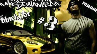 NFS Most Wanted 2005 Blacklist 3 Ronnie (Music Video)