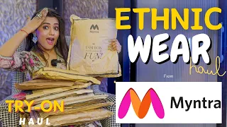 All new Ethnic Wear from *Myntra* Summer edition ☀️ | Tryon | Honest Review | gimaashi