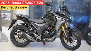 2023 Honda CB200X E20 OBD-2 Detailed Review ~ Big Updates I On Road Price I Colors & Mileage