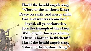 Hark! The Herald Angels Sing - with lyrics