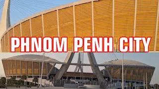 [4K] Cambodia Phnom Penh Morodok Techo Stadium or Seagame Stadium Apr 2024 || Visiting Cambodia