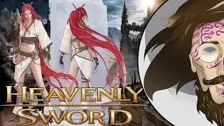 ДЕВУШКА С ТАТУИРОВКОЙ ГРАФОНА | ОБЗОР HEAVENLY SWORD | РЕТРОТЕЙН