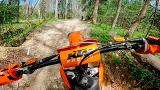 KTM 125 Enduro Exploring