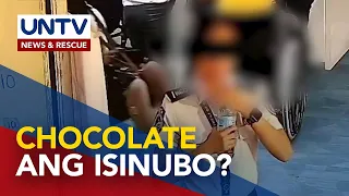 OTS security officer na umano'y nagnakaw ng pera, iginiit na chocolate ang isinubo