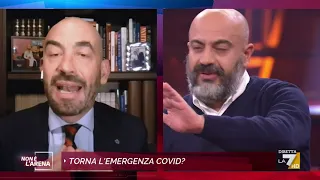 Lo scontro tra Paragone e Bassetti: "Lei è un figlio di papà!", "Mio padre è morto 17anni fa"