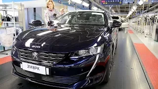 2019 Peugeot 508 production at the Mulhouse plant, France