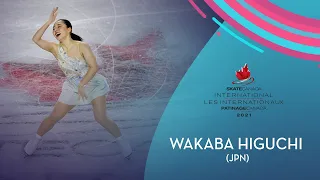 Wakaba Higuchi (JPN) | Women SP | Skate Canada International 2021 | #GPFigure