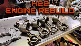 HONDA ENGINE ASSEMBLY - Rebuilding H22 engine for honda prelude