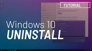 Windows 10 tutorial: Uninstall November 2019 Update, version 1909, from version 1809 or older