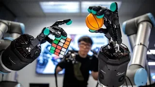 Using Haptic Gloves to Control an Amazing Telepresence Robot!