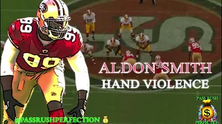 San Francisco 49ers Aldon Smith - violent hands pass rush