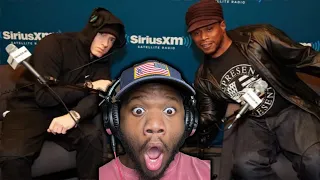 Eminem Fired Shots!!! Eminem - Sway In The Morning Freestyle REACTION