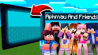 How To Make A Portal To The Aphmau And Friends Dimension In Minecraft