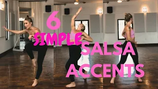 6 Simple Salsa Accent Movements