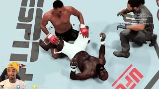 FlightReacts downloads UFC 5 again just for this to happen...