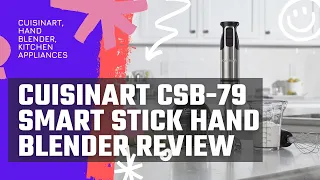 Cuisinart CSB 79 Smart Stick 2 Speed 200 watt Immersion wired Hand Blender with Attachments
