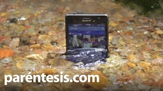 Sony Xperia M4 Aqua bajo el agua, review en español