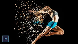 How To: Dispersion Effect In Photoshop (2 Min)