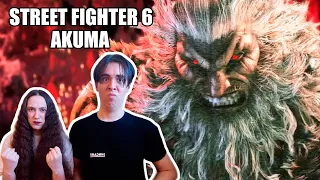 Реакция фанатов Mortal Kombat на Street Fighter 6 - Akuma Gameplay Trailer (2024)