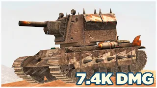 Smasher • 7.4K DMG • 5 KILLS • WoT Blitz