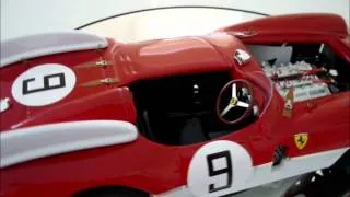 Ferrari 750 Monza 1-18 Rosso Model.wmv