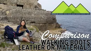 Choosing Leather or Material Walking Boots - Meindl Bhutan / Merrell Moab 2