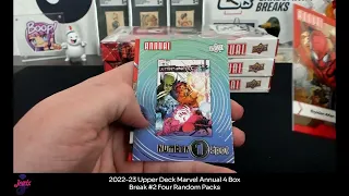 2022-23 Upper Deck Marvel Annual 4 Box Break #2