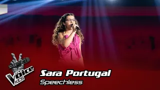 Sara Portugal - "Speechless" | Prova Cega | The Voice Kids