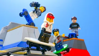 EPIC LEGO SKATEBOARD Park MOC!!⎜SKATER BROS