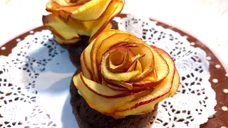 Como Fazer Flor de Maçã! Deliciosas!!!  Regina Ensina