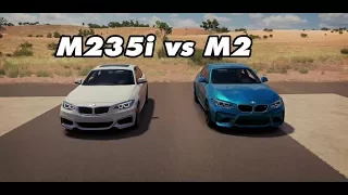 BMW M2 vs. BMW M235i | Sound Check | Both Stock | #011 | Forza Horizon 3 |