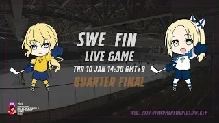 Live Stream Sweden vs. Finland - 2019 IIHF Ice Hockey U18 Women's World Championship