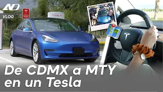 Manejar de CDMX a Monterrey en un Tesla ¿Se puede? - Vlog