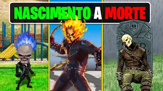 MOTOQUEIRO FANTASMA DO NASCIMENTO A MORTE NO GTA 5!