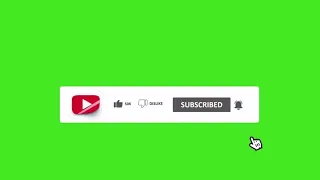 Top 2 green screen subscriber button free