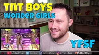 YFSF TNT Boys as Wonder Girls - Nobody | REACTION