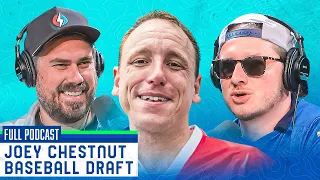 JOEY CHESTNUT PLANS TO BREAK HOT DOG EATING RECORD + FANTASY BASEBALL DRAFT