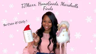 TJMaxx, HomeGoods, Marshalls Shopping Haul 🎀 | Rae Dunn, Mugs, Christmas, Valentines and More!