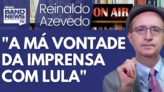 Reinaldo: Avaliação de Lula no Ipec é boa; Bolsonaro come poeira na popularidade digital