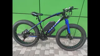 Електро Фетбайк Jaguar 26" 1200W 18А,ч 54V e-bike MXUS #fatbike #qbike #электровелосипед #ebike