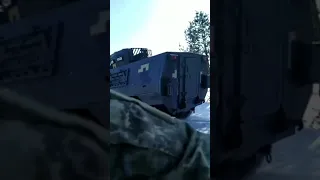 Новий український БТР помічений на полі бою