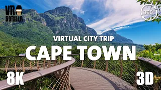 Cape Town, South Africa Guided Tour in 360 VR - Virtual City Trip - 8K 360 3D