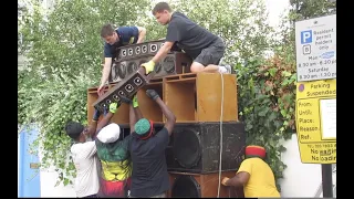 Channel One Sound System Setup @Notting Hill Carnival 2022, London, UK  28/8/2022