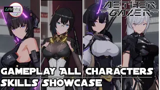 Gameplay All Characters Aether Gazer Global [S & A Rank Characters Showcase]