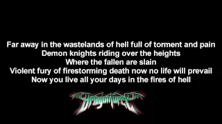 DragonForce - Once In A Lifetime | Lyrics on screen | HD