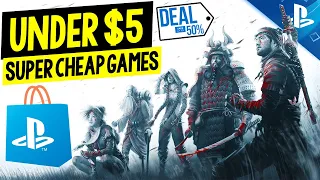 13 GREAT PSN Game Deals UNDER $5! SUPER CHEAP PS4/PS5 Games to Buy on Sale!