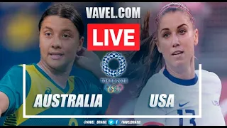 Australia vs USA LIVE HD | Bronze Medal Match | Tokyo Olympics 2020 Women Football Semi final