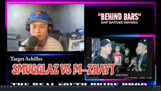 "BEHIND BARS" | Bahay Katay - Smugglaz Vs M-Zhayt (RAP BATTLE REVIEW E1)
