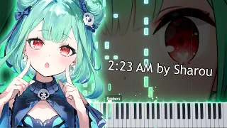 Rushia BGM / 2:23AM - しゃろう [Piano cover]